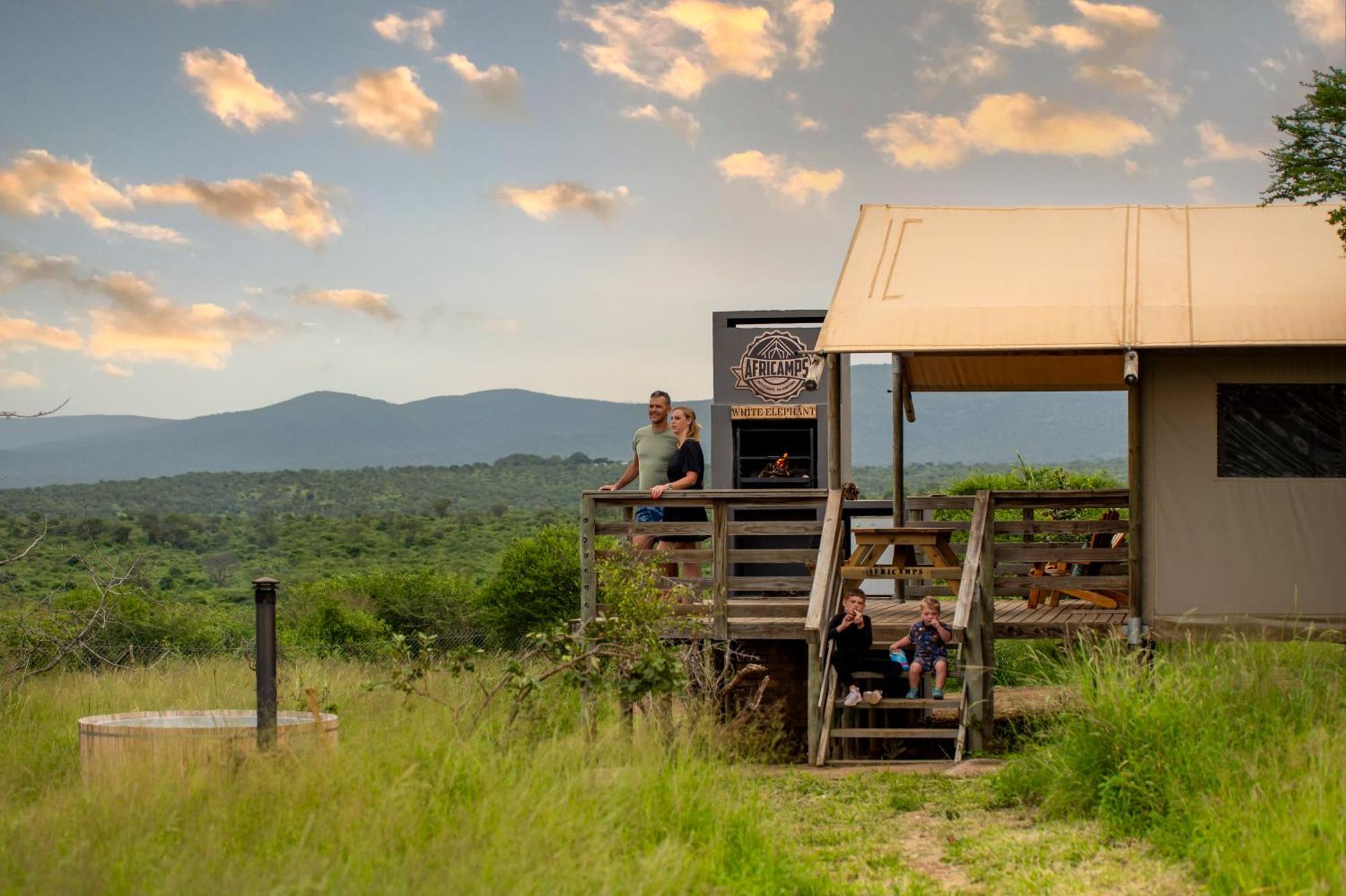 Africamps At White Elephant Safaris Pongola Dış mekan fotoğraf